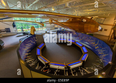 Nationalen Soaring Museum ein Luftfahrtmuseum für motorloses oder Segelflug auf Harris Hill in Elmira, New York Stockfoto