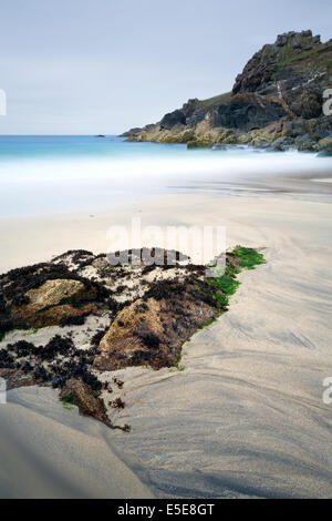 Porthmeor Bucht im Sommer Cornwall Uk Stockfoto