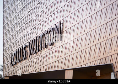 Die Kristalle, Kristalle im Einkaufszentrum City-Center und Unterhaltung befindet sich auf dem Las Vegasstreifen in Paradies, Nevada, USA Stockfoto