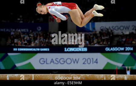 TIERBEOBACHTUNGEN BLACK Kanada die SSE HYDRO GLASGOW Schottland 29. Juli 2014 Stockfoto