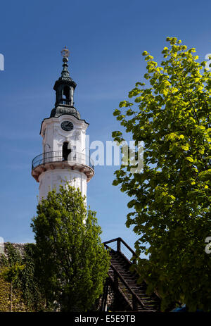 Feuerturm im Burgviertel in Veszprem, Ungarn Stockfoto