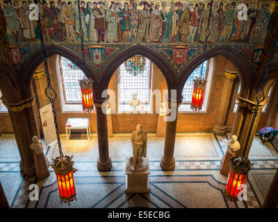 Die William Hole Eingangshalle, Scottish National Portrait Gallery Stockfoto