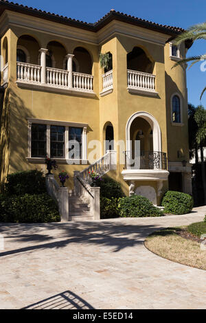 Luxus-Wohnhaus in Florida, USA Stockfoto