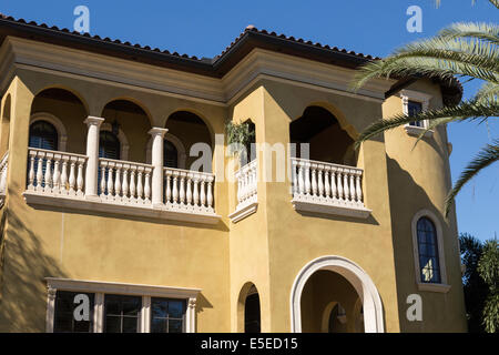 Luxus-Wohnhaus in Florida, USA Stockfoto