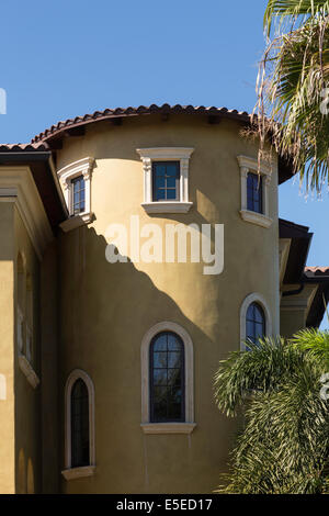 Luxus-Wohnhaus in Florida, USA Stockfoto