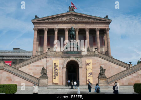 Alte Nationalgalerie, Berlin, Deutschland Stockfoto