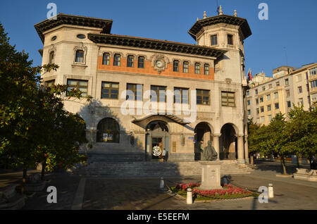 Die wichtigsten Postgebäude in Santander (erbaut 1915). Stockfoto