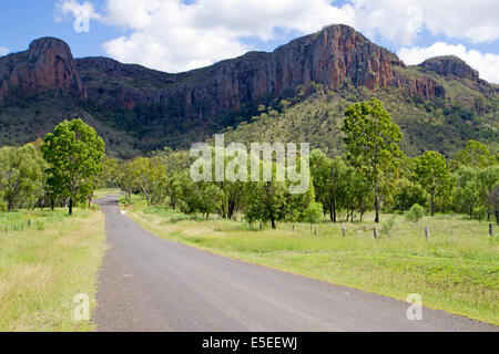 Mount Zamia und Virgin Rock Stockfoto