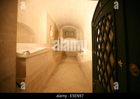 Frankreich, paris 5e, Pantheon, Crypte du Pantheon, tombeaux de Hugo Zola Dumas, Stockfoto