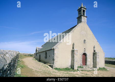 Frankreich, Bretagne, finistere Sud, Cap sizun, cornouaille, pointe du van, chapelle Saint They, Stockfoto