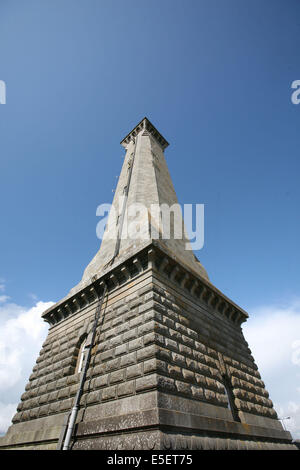 Frankreich, Bretagne, Finistere sud, pays bigouden, Saint guenole, phare d'Eckmuhl, Stockfoto