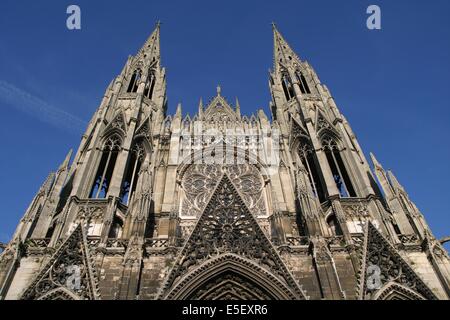 Rouen, dieAbbatiale Église Saint-Ouen Stockfoto