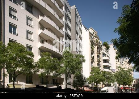 Frankreich, Ile de France, paris 15e, Avenue felix faure, sequence stylistique, Stockfoto