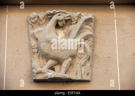 Frankreich, Ile de France, paris, 16-e-Viertel, Avenue paul doumer, Detailporte, Stockfoto