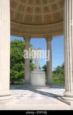 Frankreich, ile de france, yvelines, versailles, Chateau de versailles, petit trianon, englischer Garten, Temple de l'amour. Stockfoto