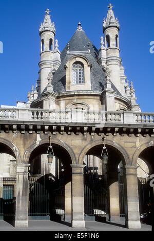 Frankreich, ile de france, paris 1er-Viertel, rue de rivoli, oratoire du louver, Religion protestante, Stockfoto