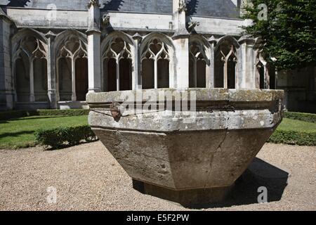 Frankreich, Haute Normandie, eure, pays d'evreux, evreux, Cathedrale, cloiter, Cuve, Archeveche, Stockfoto