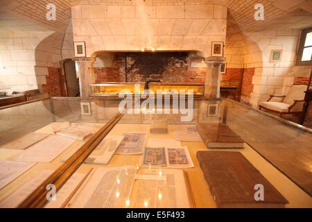 Frankreich, Haute Normandie, eure, beaumesnil, Schloss, musee de la Reliure, interieur, Stockfoto