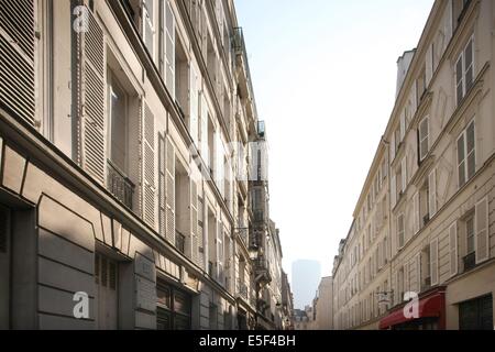 Frankreich, Ile de France, paris, 7-e-Viertel, rue rousselet, rue enfluh, Stockfoto