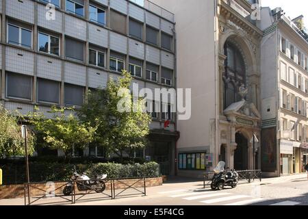 Frankreich, Ile de France, pariser 10e-Bezirk, 18 rue de paradis, recoin, Stockfoto