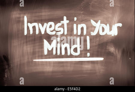 Investieren Sie In Ihre Geist-konzent Stockfoto