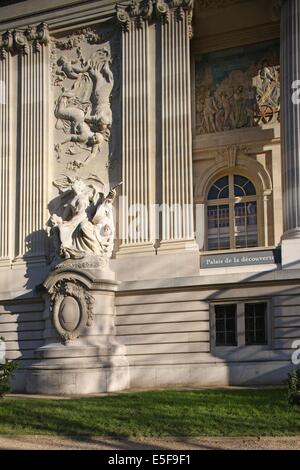 Frankreich, ile de france, pariser 8e-Viertel, Avenue franklin roosevelt, palais de la decouverte, Fassade sur rue Datum: 2011-2012 Stockfoto