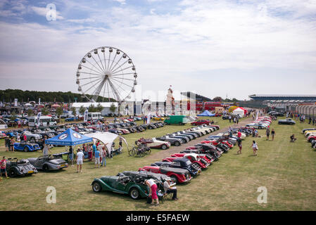 Silverstone Classic event. Northamptonshire Stockfoto