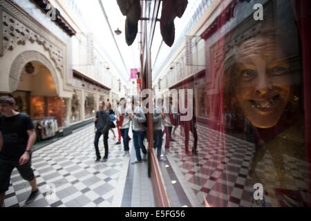 Passage Jouffroy, Paris Stockfoto