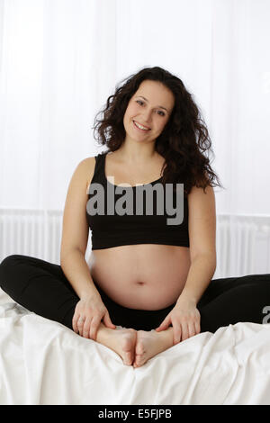 Schwangere Frau Stockfoto