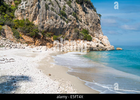 Cala Fuili Strand in Cala Gonone, Sardinien, Italien Stockfoto