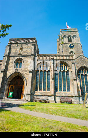 Str. Marys Kirche Wedmore Somerset England UK Stockfoto