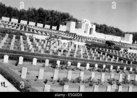 Jerusalem britischen Soldatenfriedhof am Mount Scopus Palästina Nahost 1947 1948 KATHY DEWITT Stockfoto