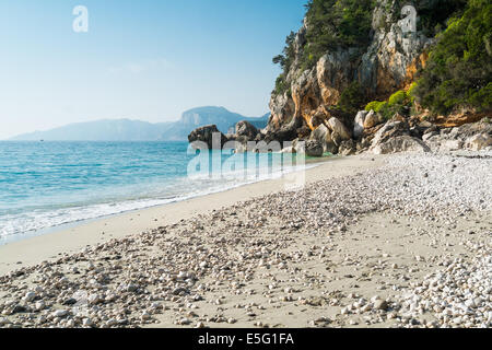 Cala Fuili Strand in Cala Gonone, Sardinien, Italien Stockfoto