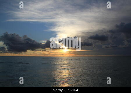 Atlantische Sunrise Stockfoto