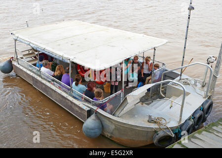 Die West Lynn von Kings Lynn Fähre, Ferry Lane King's Lynn Norfolk UK Stockfoto