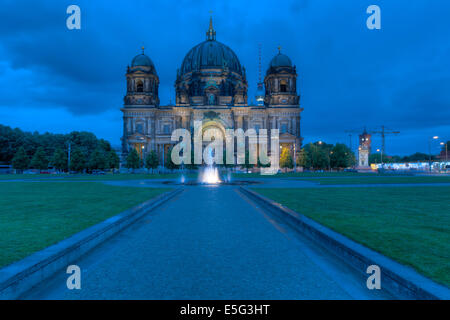 Die hundert Jahre alten Berliner Dom (Berliner Dom) auf der Museumsinsel. Stockfoto