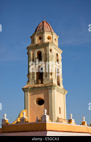 Glockenturm der Convento de San Francisco in Trinidad, Kuba, Karibik Stockfoto