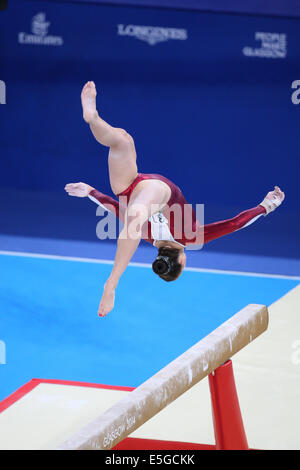 Glasgow, Schottland. 30. Juli 2014. Glasgow Commonwealth Games. 7. Tag. SSE Hydro. Artistische Gymnastik - Damen Allround-Finale. Hannah Whelan, Ing. Credit: Action Plus Sport/Alamy Live News Stockfoto