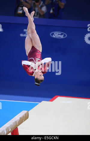 Glasgow, Schottland. 30. Juli 2014. Glasgow Commonwealth Games. 7. Tag. SSE Hydro. Artistische Gymnastik - Damen Allround-Finale. Hannah Whelan, Ing. Credit: Action Plus Sport/Alamy Live News Stockfoto