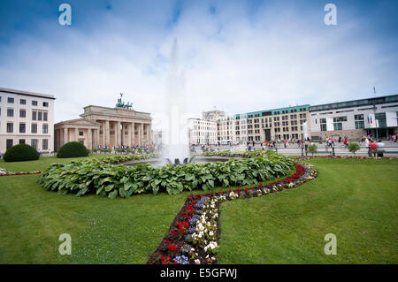 Deutschland, Berlin, Pariser Platz Platz, Brandenburger Tor Stockfoto