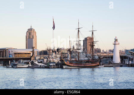 Darling Harbour, Sydney, Australien. Stockfoto