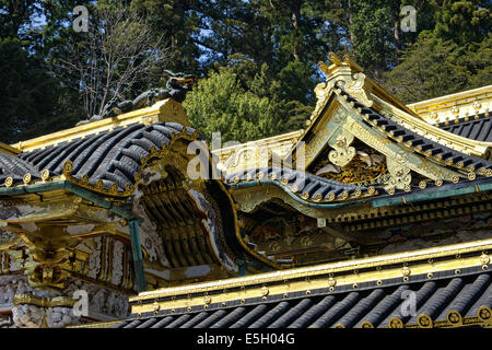 Geschichtliches, Nikko, Japan. Stockfoto