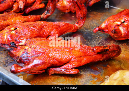 Braten oder Peking-Ente im chinesischen Stil Stockfoto