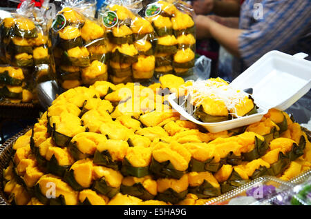 Kanom Tan oder Toddy Palm Kuchen Stockfoto