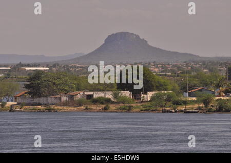 Rio Sáo Francisco, Paulo Afonso, Bahia, Brasilien. Stockfoto