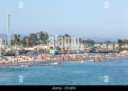 Strand von Santa Cruz, Kalifornien, USA Stockfoto