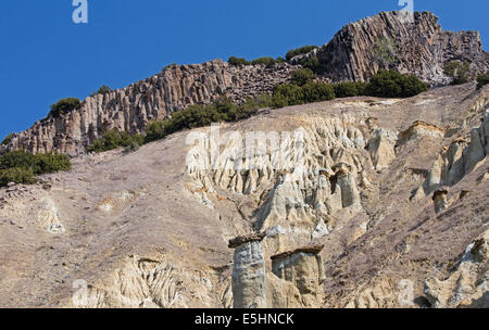 Kula Fairy Chimneys Manisa Türkei Stockfoto