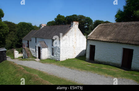 Coshkib Hill Farm, Ulster Folk Museum, Belfast, Nordirland Stockfoto