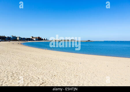 Strand bei Flut, Morecambe, Lancashire, UK Stockfoto