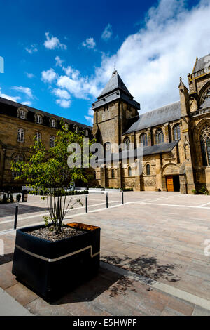 Basilika Notre Dame de l'Epine in Kleinunternehmer, Mayenne, Pays de Loire, Frankreich Stockfoto